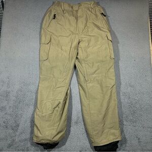 RIPZONE INSULATED SKI SNOWBOARD PANTS Men’s Size Large Khaki Inseam 30 inches